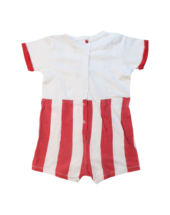 A Multicolour Short Sleeve Rompers from Chicco in size 12-18M for boy. (Back View)