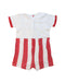 A Multicolour Short Sleeve Rompers from Chicco in size 12-18M for boy. (Back View)