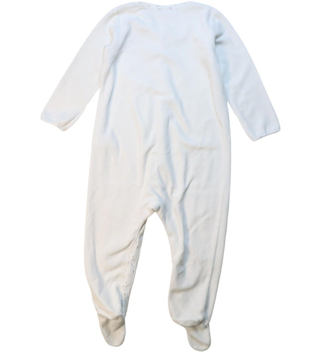 A White Onesies from The Little White Company in size 18-24M for neutral. (Back View)