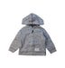 A Grey Lightweight Jackets from Petit Bateau in size 18-24M for boy. (Front View)