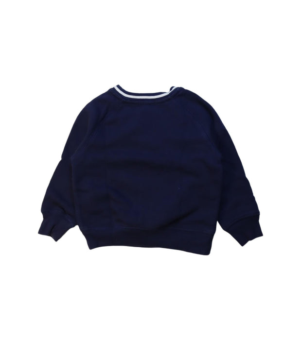 A Navy Crewneck Sweatshirts from Polo Ralph Lauren in size 3T for boy. (Back View)