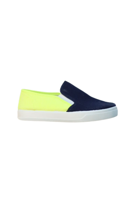 A Multicolour Slip Ons from Jacadi in size 5T for boy. (Front View)