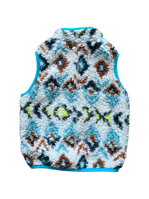 A Blue Outerwear Vests from Patagonia in size 6-12M for neutral. (Back View)