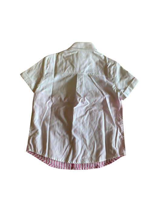 A White Short Sleeve Shirts from Nicholas & Bears in size 4T for boy. (Back View)