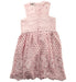 A Pink Sleeveless Dresses from Bardot Junior in size 6T for girl. (Back View)