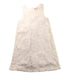 A White Sleeveless Dresses from Ruby & Bloom in size 7Y for girl. (Front View)