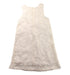 A White Sleeveless Dresses from Ruby & Bloom in size 7Y for girl. (Back View)