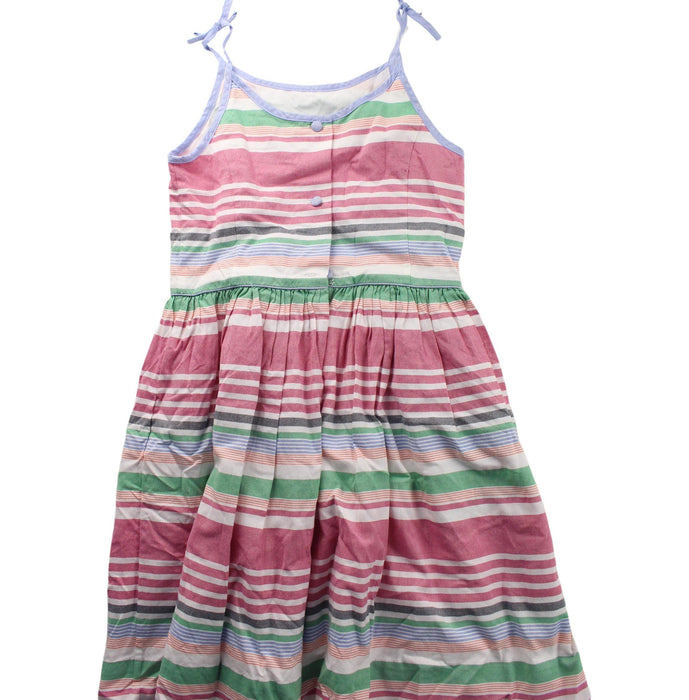 A Pink Sleeveless Dresses from Polo Ralph Lauren in size 8Y for girl. (Back View)