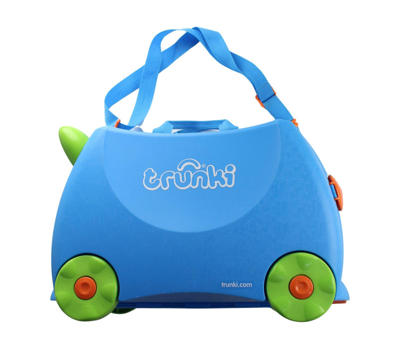 A Blue Bags from Trunki in size O/S for neutral. (Front View)