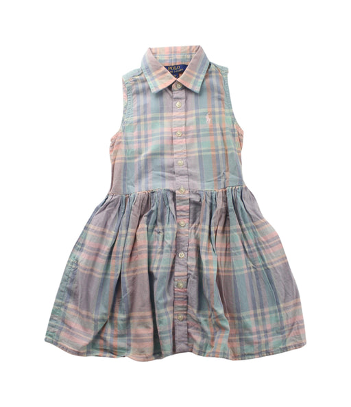 A Multicolour Sleeveless Dresses from Polo Ralph Lauren in size 3T for girl. (Front View)