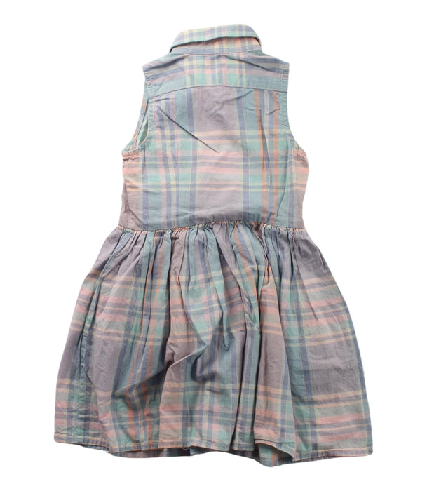 A Multicolour Sleeveless Dresses from Polo Ralph Lauren in size 3T for girl. (Back View)