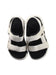 A Black Sandals from New Balance in size 4T for girl. (Back View)