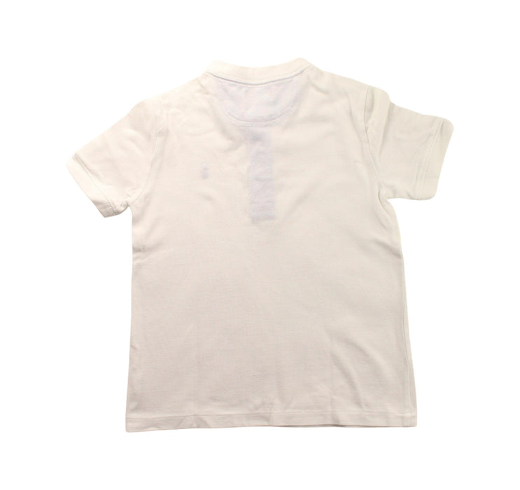 A White Short Sleeve Tops from Polo Ralph Lauren in size 5T for boy. (Back View)