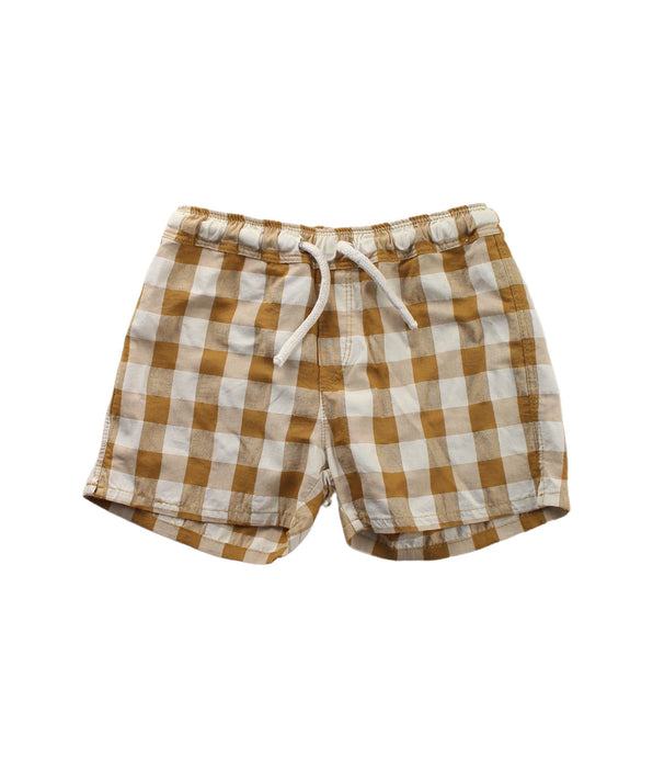 A Brown Shorts from Buho in size 3T for girl. (Front View)