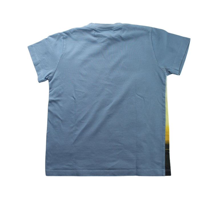 A Blue Short Sleeve T Shirts from Molo in size 8Y for boy. (Back View)