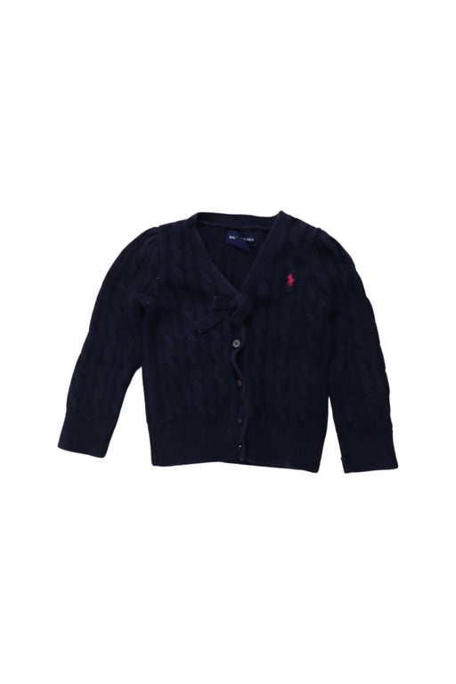 A Navy Cardigans from Ralph Lauren in size 2T for boy. (Front View)