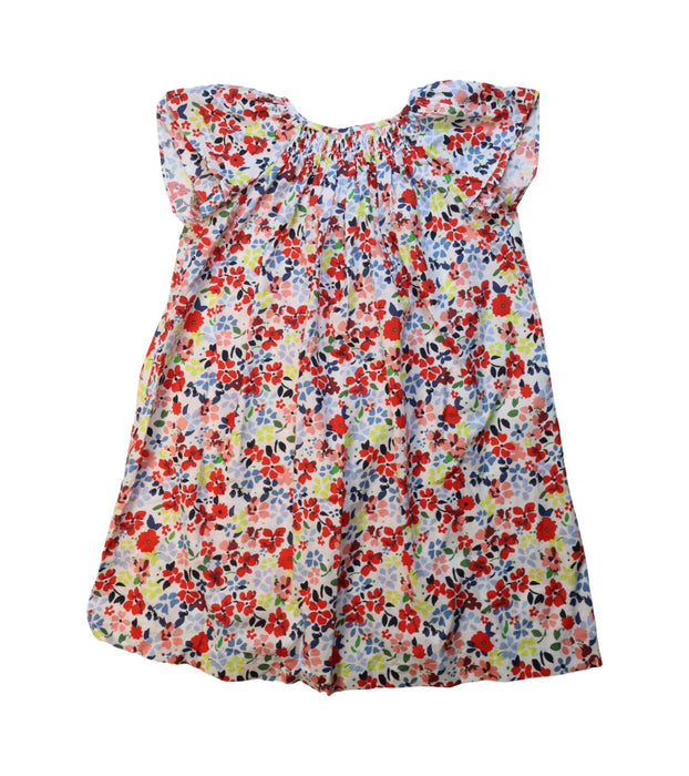 A Multicolour Short Sleeve Dresses from Bonpoint in size 12Y for girl. (Front View)