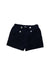 A Navy Shorts from Lily Rose in size 6T for girl. (Front View)