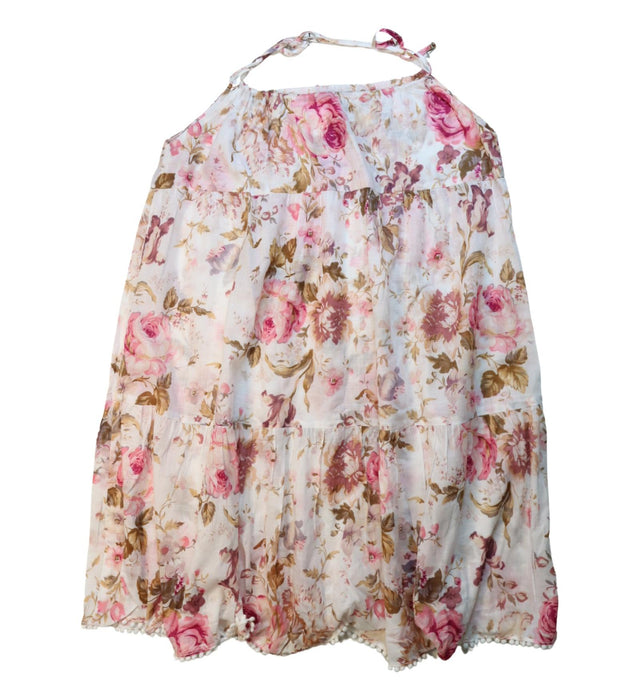 A Multicolour Sleeveless Dresses from Zimmermann in size 8Y for girl. (Back View)