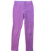 A Purple Leggings from Lands' End in size 7Y for girl. (Front View)