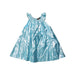 A Blue Sleeveless Dresses from Velveteen in size 3T for girl. (Front View)