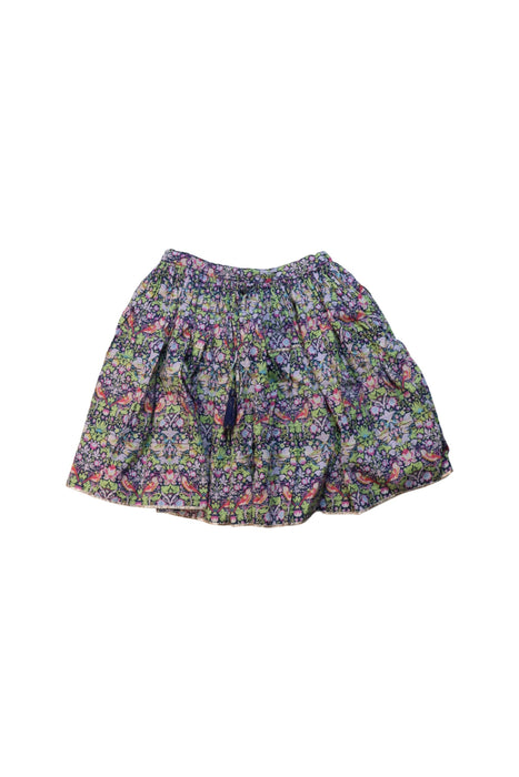 A Multicolour Short Skirts from Velveteen in size 4T for girl. (Front View)