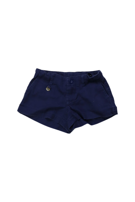 A Navy Shorts from Polo Ralph Lauren in size 2T for girl. (Front View)