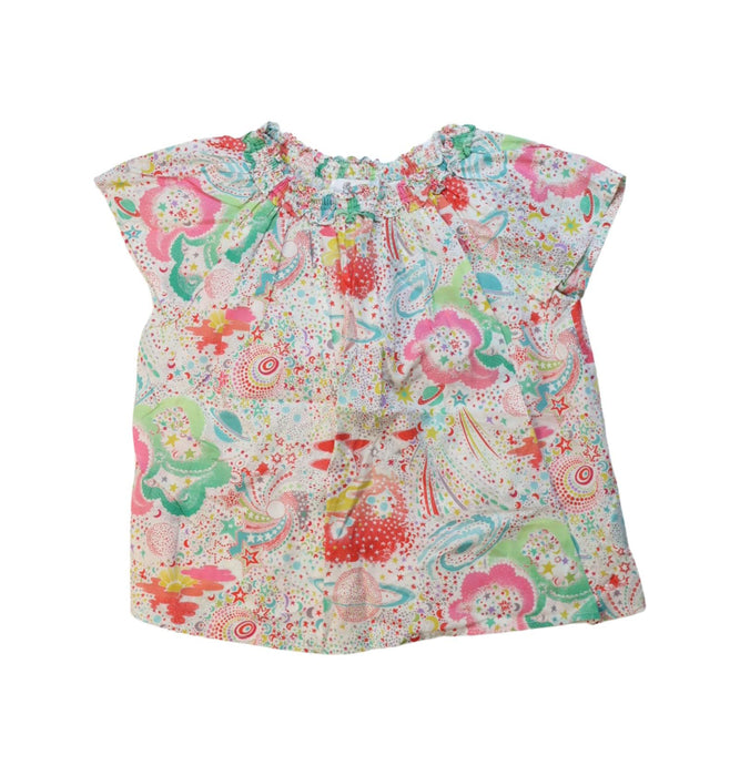 A Multicolour Short Sleeve Tops from Bonpoint in size 8Y for girl. (Front View)