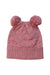 A Pink Winter Hats from Crewcuts in size O/S for girl. (Front View)