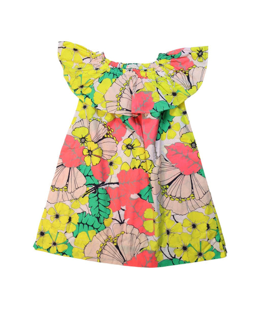 A Multicolour Short Sleeve Dresses from Crewcuts in size 5T for girl. (Front View)