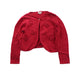 A Red Cardigans from Daks in size 7Y for girl. (Front View)