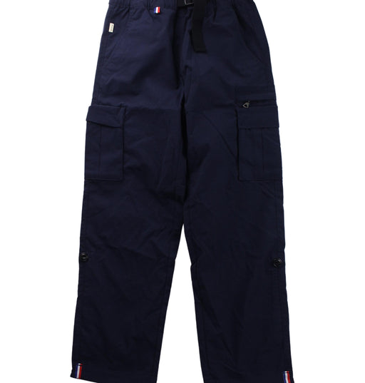 A Blue Casual Pants from Aigle in size 8Y for boy. (Front View)