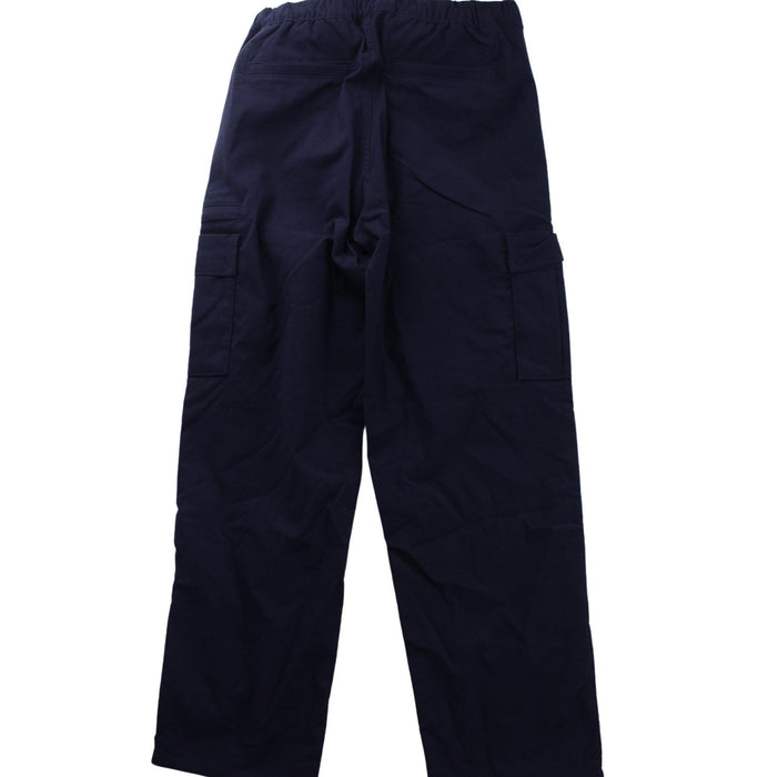 A Blue Casual Pants from Aigle in size 8Y for boy. (Back View)