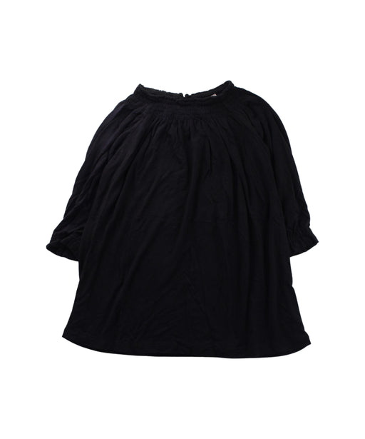 A Black Long Sleeve Dresses from Bonpoint in size 4T for girl. (Front View)