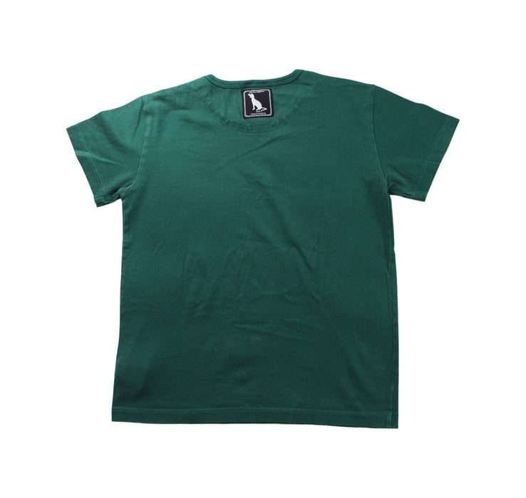 A Green Short Sleeve T Shirts from Dolce & Gabbana in size 7Y for boy. (Back View)