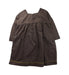 A Brown Long Sleeve Dresses from Caramel Baby & Child in size 10Y for girl. (Back View)