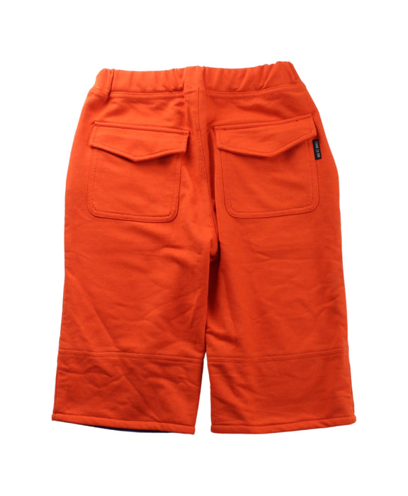 A Orange Shorts from Comme Ca Ism in size 7Y for girl. (Back View)