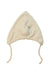 A Beige Beanies from Organic Zoo in size 12-18M for neutral. (Back View)