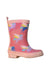 A Multicolour Rain Boots from Hatley in size 18-24M for girl. (Front View)