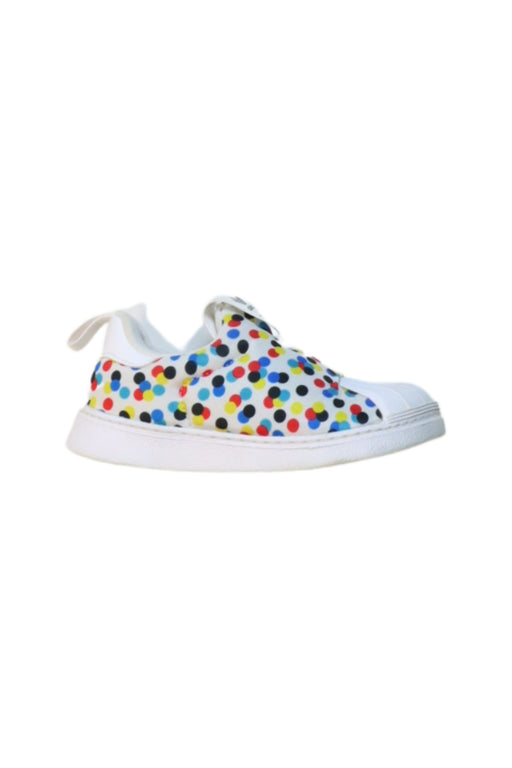 A Multicolour Slip Ons from Adidas in size 3T for neutral. (Front View)