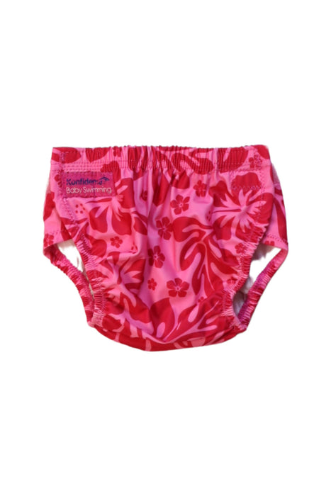 A Pink Swim Diapers from Konfidence in size 0-3M for girl. (Front View)