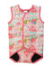 A Multicolour Wetsuits from Splash About in size 6-12M for girl. (Front View)