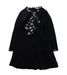 A Black Long Sleeve Dresses from Dolce & Gabbana in size 4T for girl. (Front View)