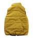 A Yellow Outerwear Vests from Miki House in size 5T for boy. (Back View)