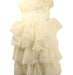 A Ivory Sleeveless Dresses from Bonpoint in size 4T for girl. (Front View)