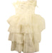 A Ivory Sleeveless Dresses from Bonpoint in size 4T for girl. (Back View)