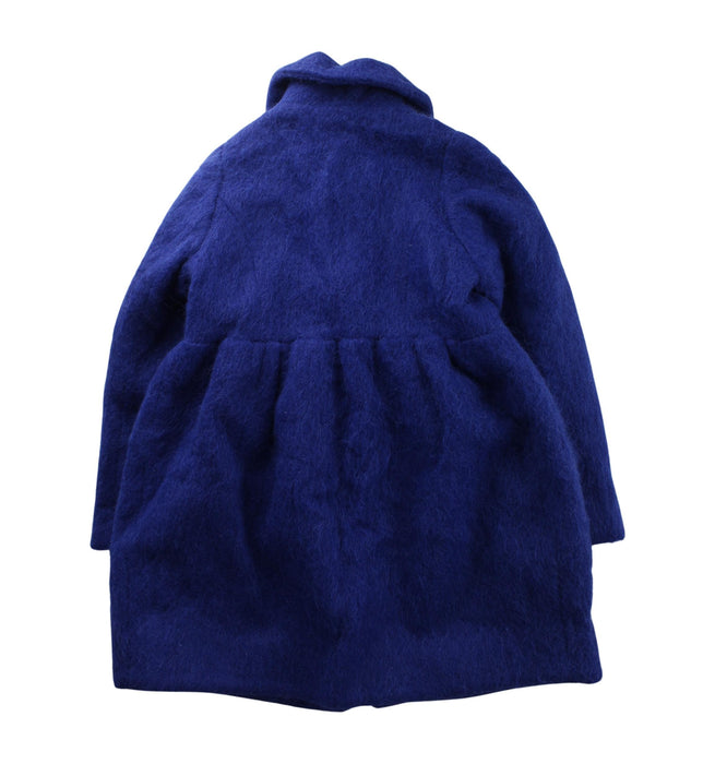 A Blue Coats from MiMiSol in size 6T for girl. (Back View)