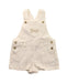 A White Overall Shorts from Juicy Couture in size 6-12M for girl. (Front View)