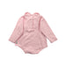 A Pink Long Sleeve Bodysuits from Armani in size 6-12M for girl. (Back View)