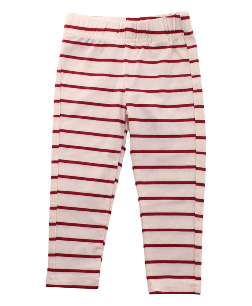 A Red Leggings from 7 For All Mankind in size 6-12M for girl. (Front View)